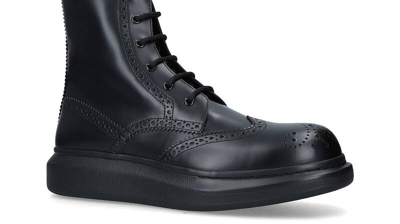 Boots, €590, Alexander McQueen, Brown Thomas