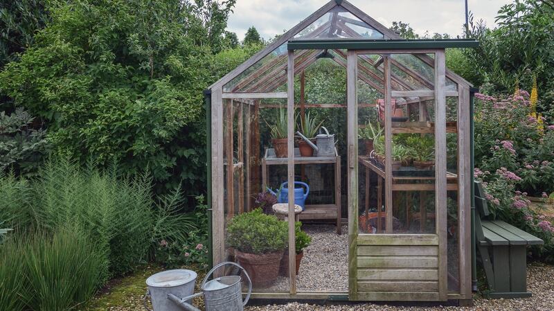 Secure your glasshouse  against the threat of storm damage by closing vents, doors and windows. Photograph: iStock