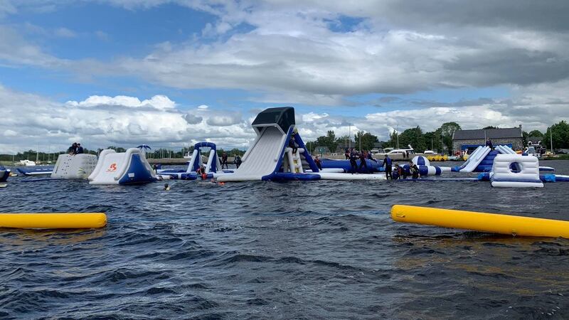 Aqua Splash in Lough Derg.