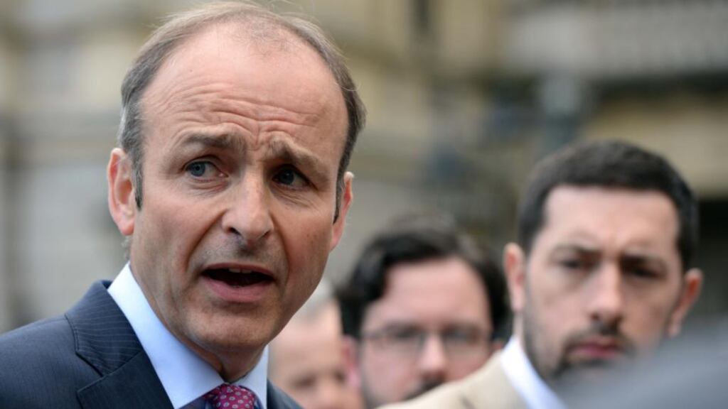 An tUasal Micheál Martin. grianghraf: eric luke/the irish times