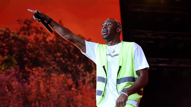 Tyler, the Creator performs at the 2018 Coachella festival. The artist plays Saturday at Longitude. Photograph: Kevin Winter/Getty Images