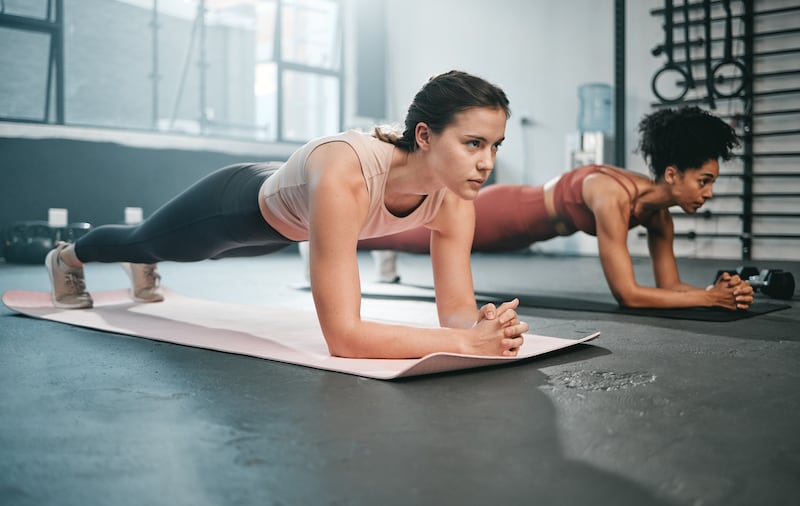 Core workouts can help your back. Photograph: iStock