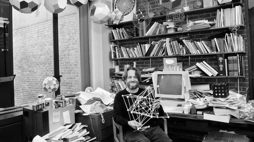 English mathematician John Horton Conwa, who was stricken down by Covid last April. Photograph: Dith Pran/The New York Times