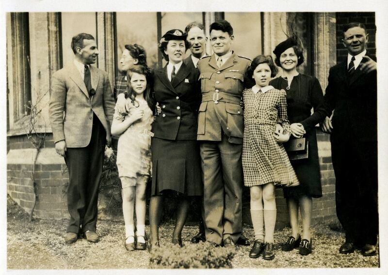 My parents Elizabeth and Andy Parsons on their wedding day in 1945