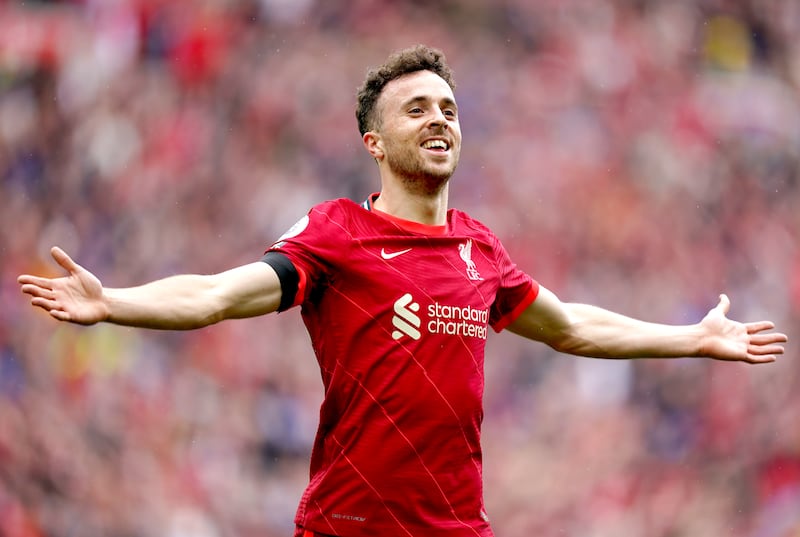 Diogo Jota was a notably intelligent forward, one of those players where you feel you know them just by watching them. Photograph: Mike Egerton/PA Wire