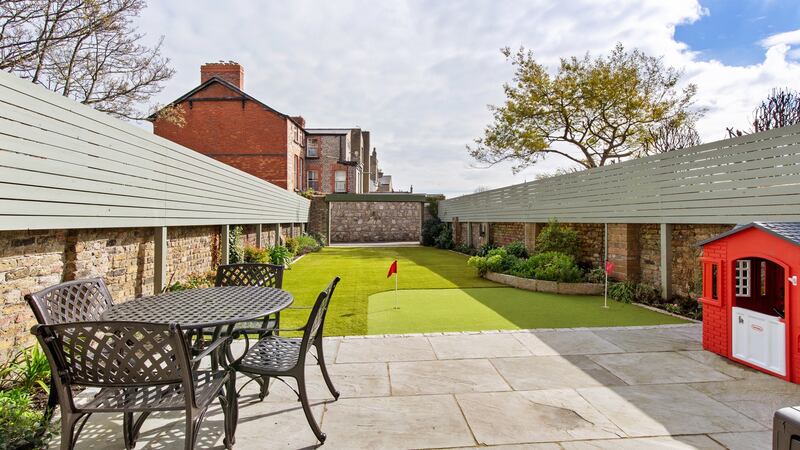 Rear garden