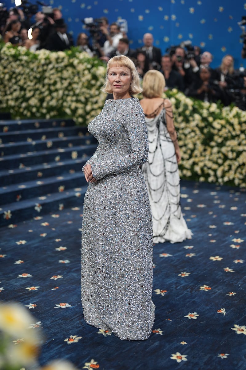Pamela Anderson. Photograph: Amir Hamja/The New York Times
