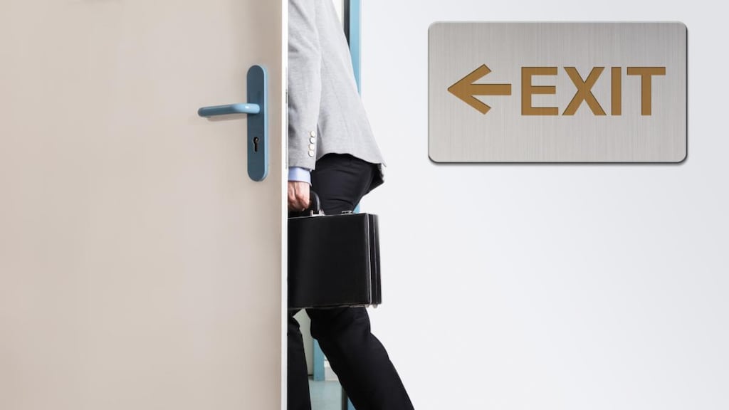 Ready to quit: 38 per cent of recent survey respondents in Ireland and Britain were planning to leave their jobs in the next year. Photograph: iStock/Getty