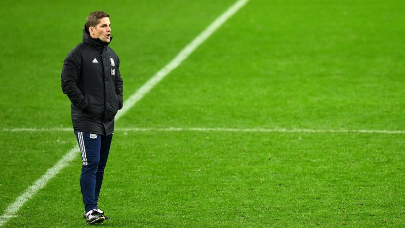 Luis Enrique has revealed he fired Robert Moreno for being ‘disloyal’. Photograph: Gabriel Bouys/AFP/Getty