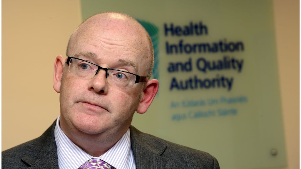Hiqa chief executive Phelim Quinn. The watchdog found that the  majority of the issues raised at Good Counsel Centre & Westfield House remain unaddressed. File photograph: Brenda Fitzsimons/The Irish Times