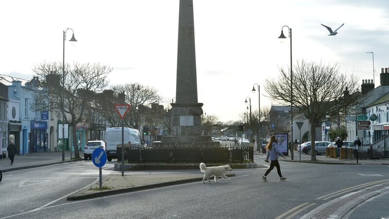 The monument on Strand  Street, Skerries. Photograph: Alan Betson