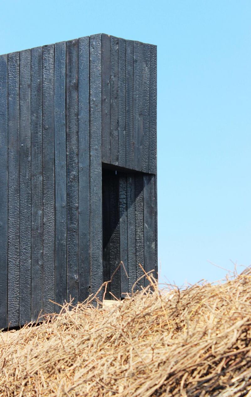 Donnellan wanted to give the building an air of slipping into the sea – so it is called the Sliding Chapel