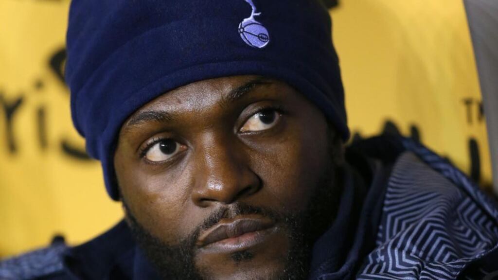 Emmanuel Adebayor has been released from his Tottenham contract by mutual agreement, the club have announced. Photograph: Mike Egerton/PA