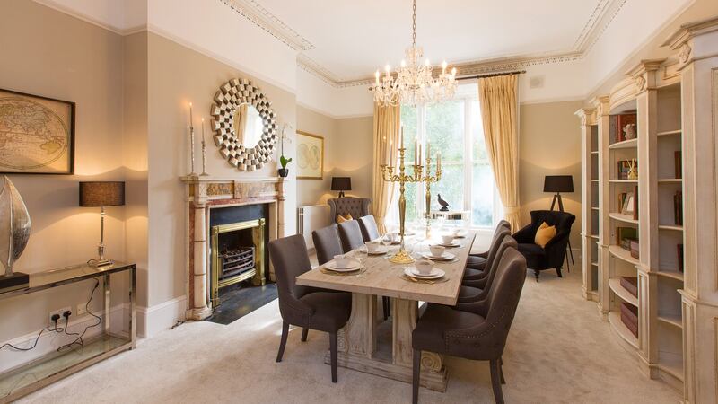 Diningroom at 2 Clyde Road, Ballsbridge, Dublin 4