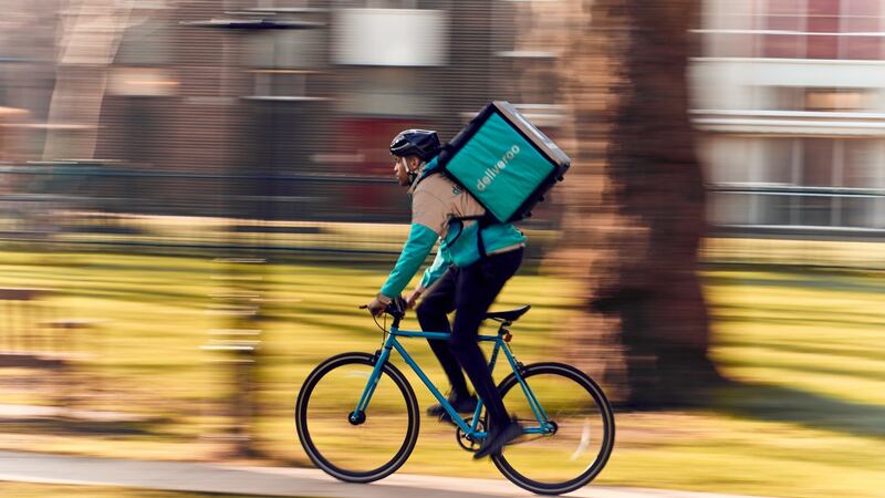 Deliveroo has increased the number of restaurants registered with them in Dublin since the lockdown. Photograph: Mikael Buck/Deliveroo