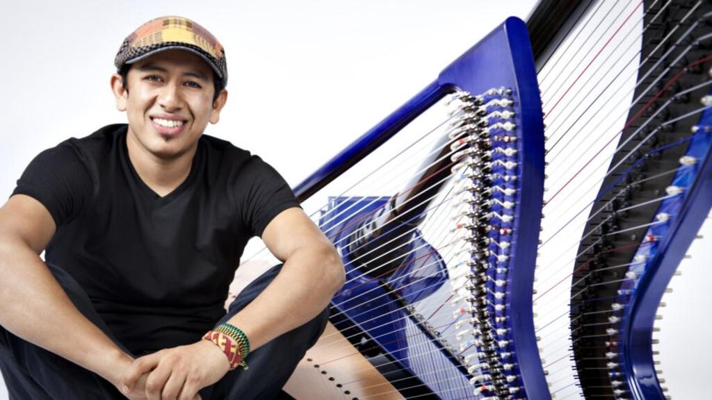 Edmar Castañeda: ‘They sent me pictures of all these little kids playing my harp, and I thought: that’s amazing, one day I was like that’