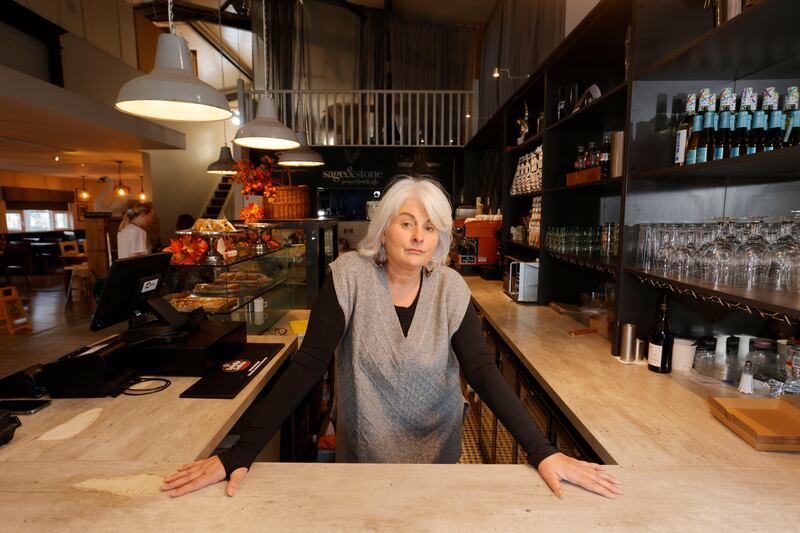 Ciara Burke, owner of Sage & Stone in Duleek, Co Meath. Photograph: Alan Betson
