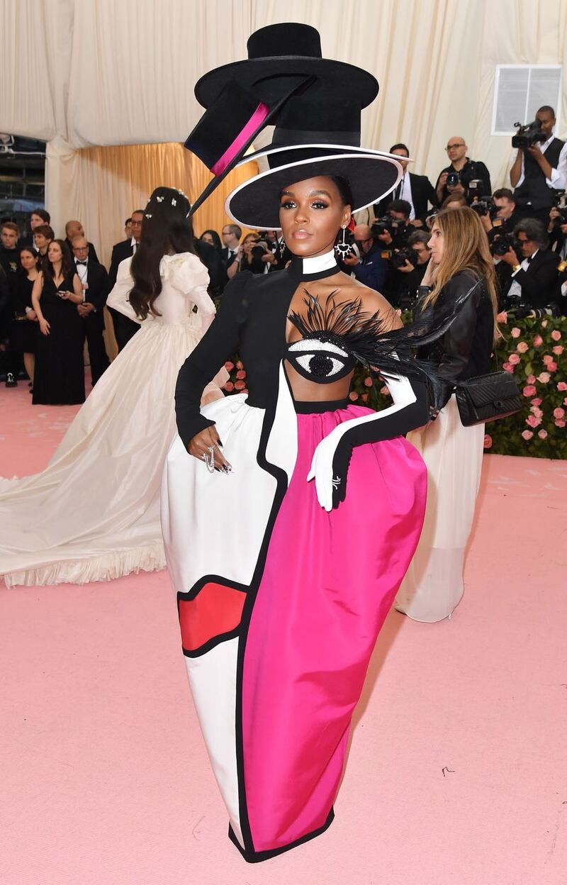 Met Gala 2019: Janelle Monáe. Photograph: Angela Weiss/AFP/Getty