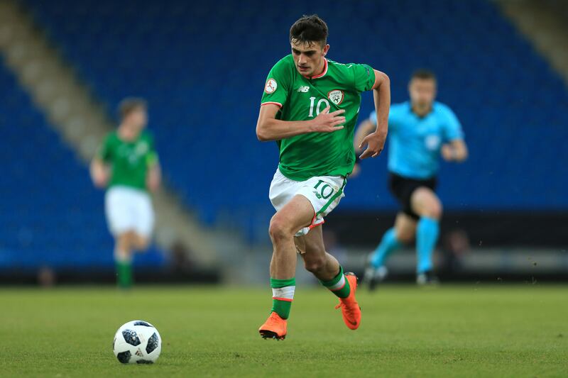 Troy Parrott’s recent performances have helped stir up interest in the young star.  Photograph: Simon Stacpoole/Inpho