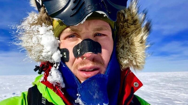 Colin O’Brady on Day 37. Photo: The New York Times