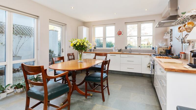 The kitchen.