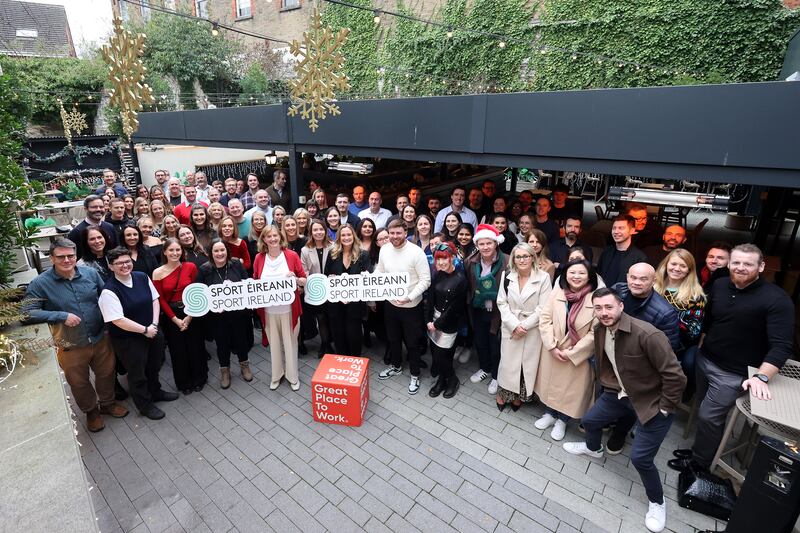 Sport Ireland receive a Best Workplaces award