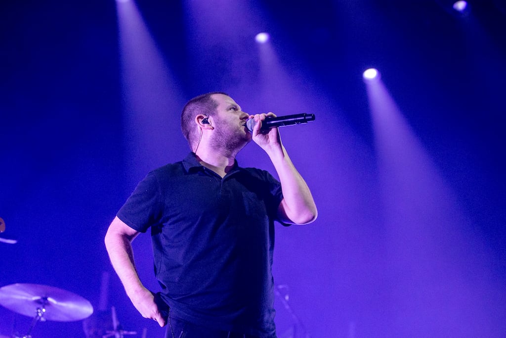 Mike Skinner from The Streets performing in 2023. Photograph: Tom Honan