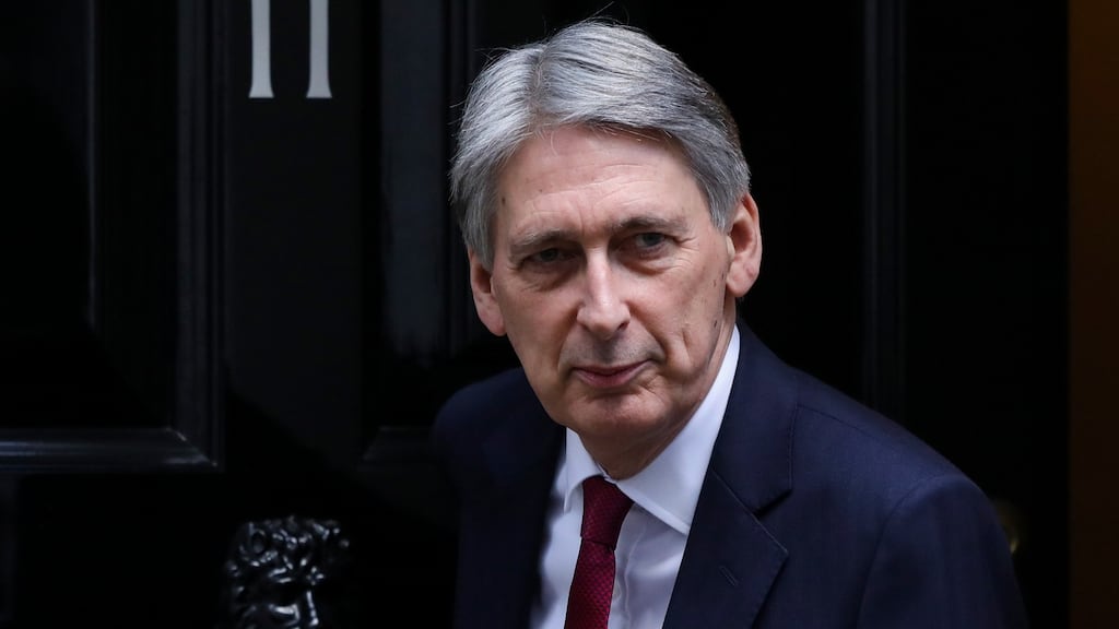 Britain’s chancellor of the exchequer Philip Hammond: said the EU should also outline what kind of relationship it wants with Britain after Brexit. ‘It takes two to tango.’ Photograph: Luke MacGregor/Bloomberg