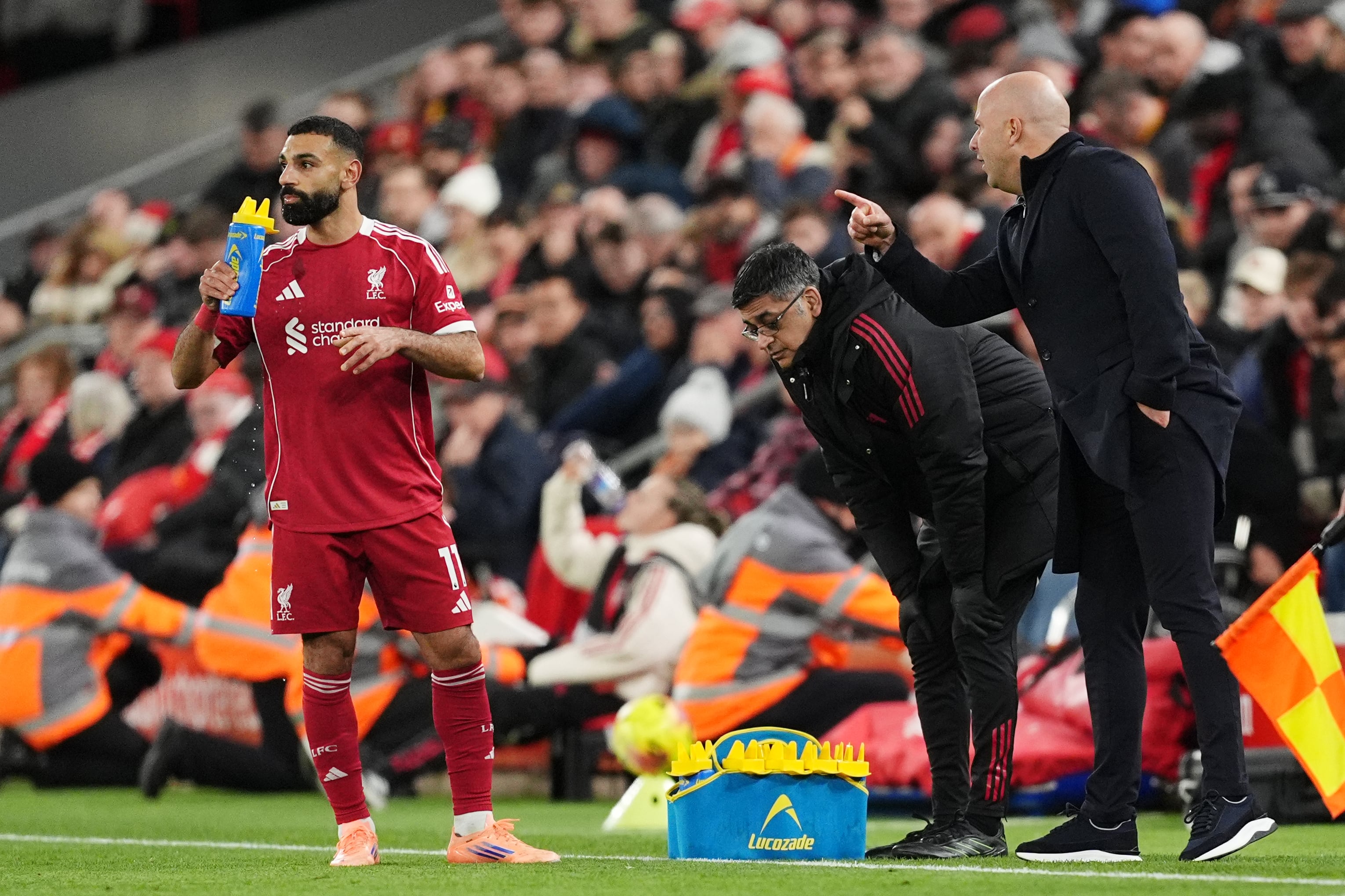 Mo Salah begins working his way out of the bad books