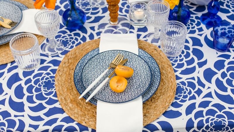 Irish-designed, Indian-made table linens by The Designed Table.