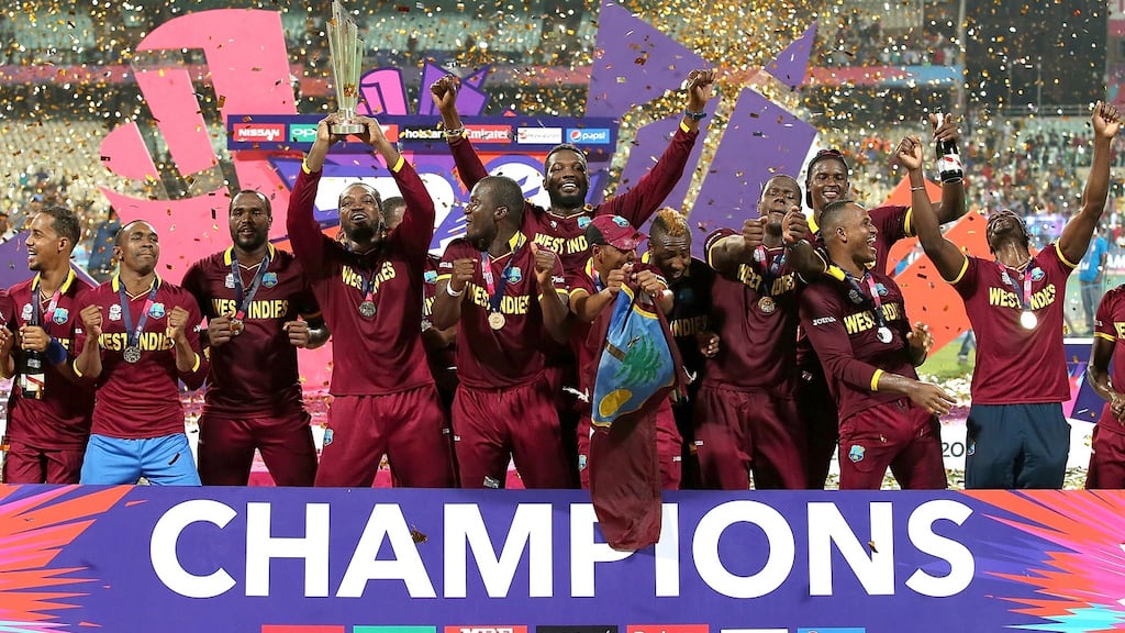 The West Indies are the defending T20 world champions. Photograph: Jan Kruger/Getty