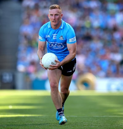 Dublin's Ciaran Kilkenny has won his sixth All Star, putting him level with Stephen Cluxton as the most decorated Dublin player. Photograph: Ryan Byrne/Inpho