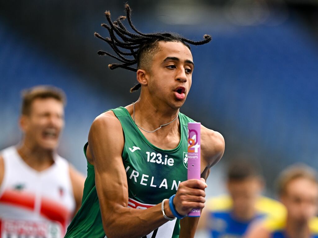 Sean Doggett: a part of the relay team. Photograph: Sam Barnes/Sportsfile