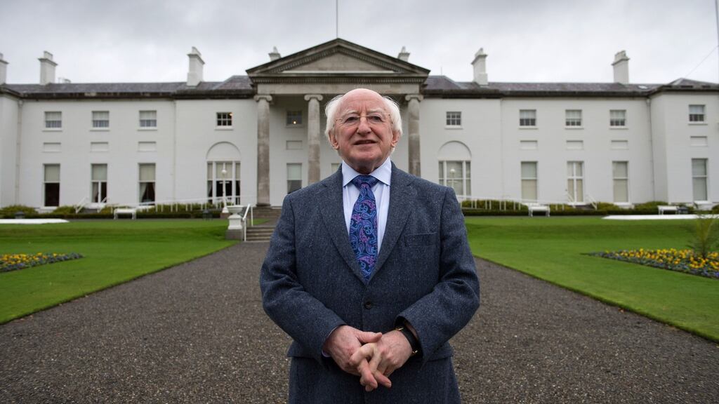 President Michael D. Higgins: understood to be keeping abreast of the political situation. Photograph: Frank Miller/The Irish Times
