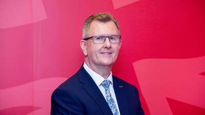 DUP  leader Jeffrey Donaldson: has an opportunity to strengthen the union by making the North and its institutions work for ordinary people. That requires pragmatism with Dublin and London. Photograph: Paul Faith
