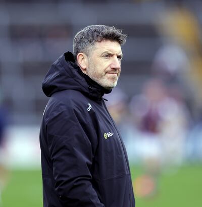Kilkenny manager Derek Lyng ahead of Saturday's Division 1A fixture against Galway at Pearse Stadium. Photograph: John McVitty/Inpho