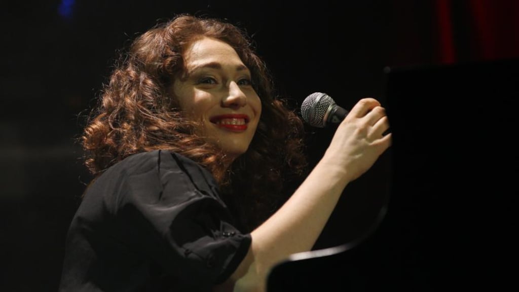 Regina Spektor (file photograph): has allowed her influences to fall away, replacing them with distinctive and individualistic themes