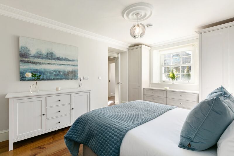 Double bedroom at garden level
