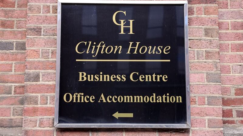 Clifton House: The registered address of Las Fiduciary, an Irish company incorporated in 2013. Photograph: Dara Mac Dónaill