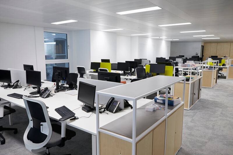 A significant amount of office space is not being fully utilised by occupiers – so-called grey space. Photograph: iStock