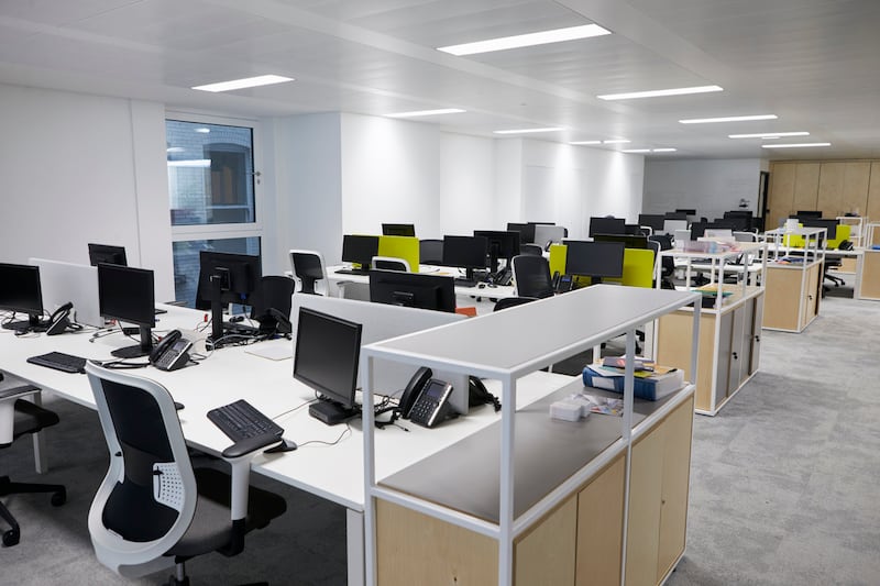 A significant amount of office space is not being fully utilised by occupiers – so-called grey space. Photograph: iStock