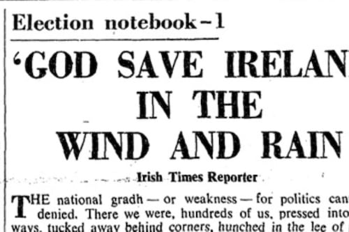 Challenging de Valera: From the Archives, May 9th, 1966