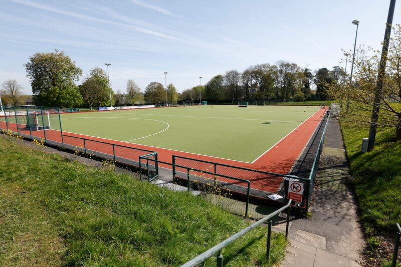 Astro pitch at Newtown School. Photograph: Nick Bradshaw/The Irish Times