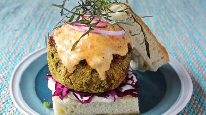 Bean burger