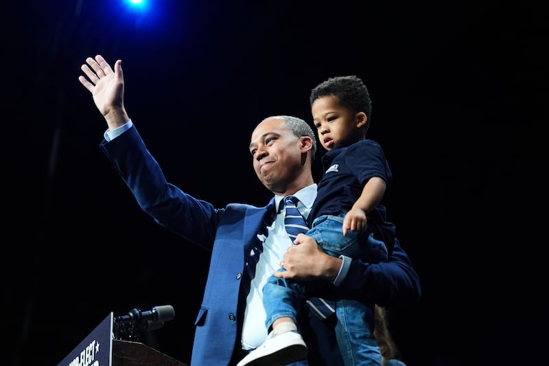 Democrat Jay Jones won the Virginia attorney general’s race. Photograph: Stephanie Scarbrough/AP