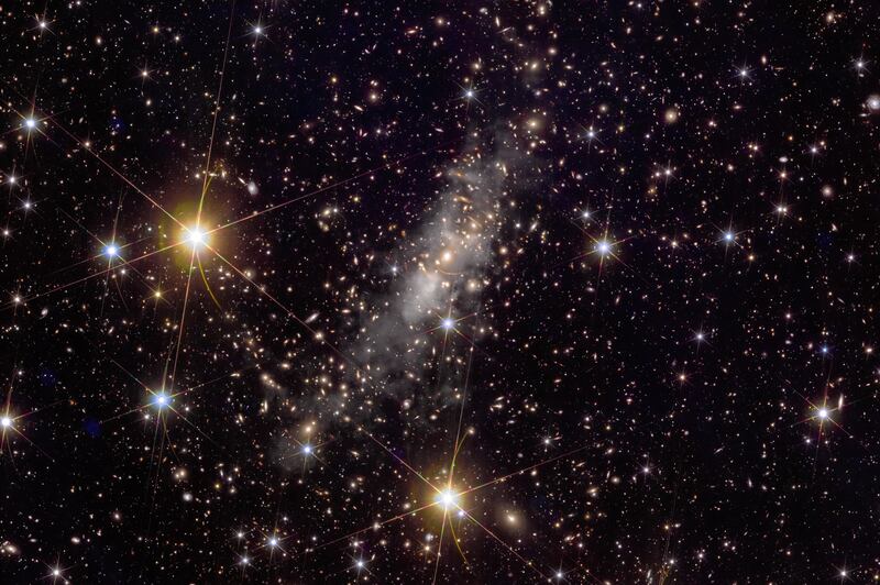 The mission is costing around €1.4 billion and involves a consortium comprising more than 2,600 members. Photograph: ESA/Euclid/Euclid Consortium/NASA/PA Wire