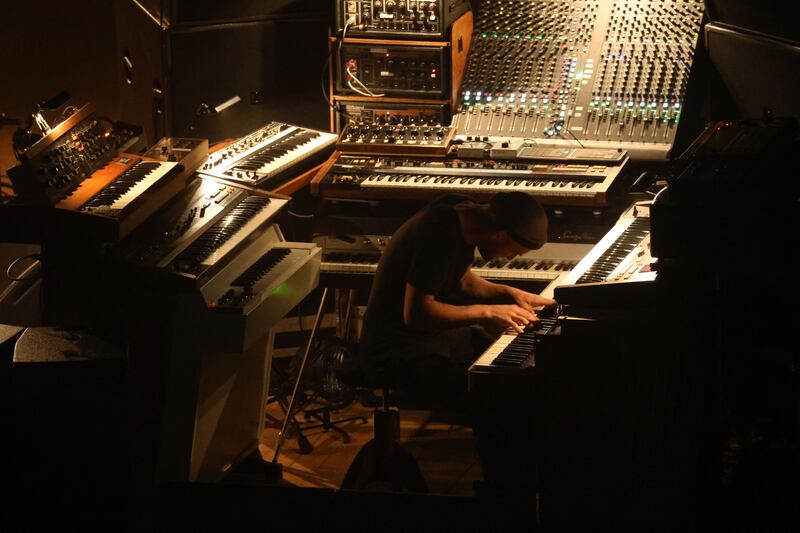 Nils Frahm at the National Concert Hall. Photograph: Kerrie Sheedy/National Concert Hall
