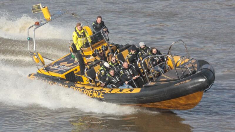 Experience the Thames by speedboat.