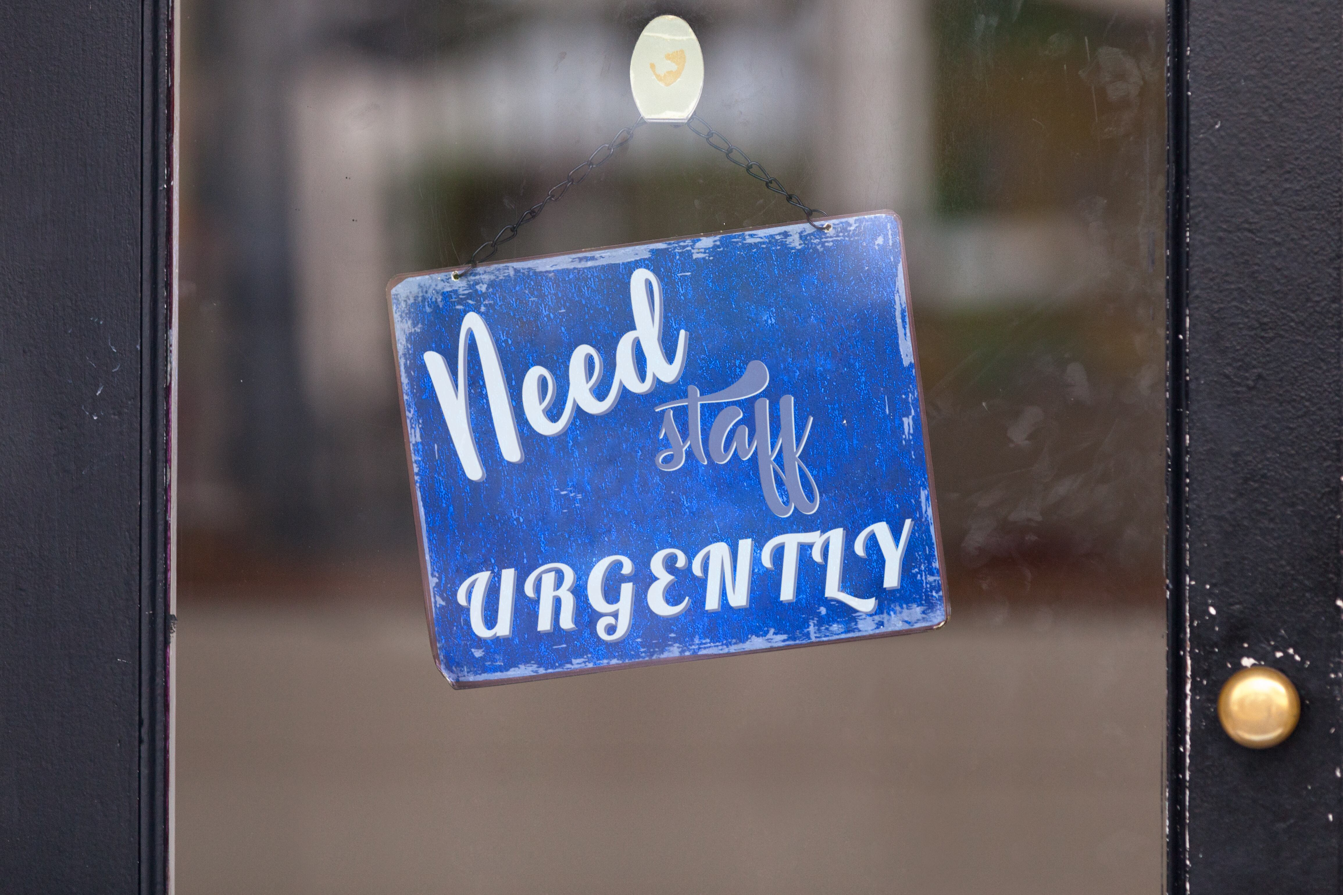 Two thirds of businesses found it difficult to source staff this year