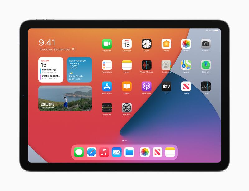 The new iPad Air.